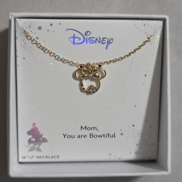 Disney Jewelry - Disney "Mom, You Are Bowtiful" Necklace